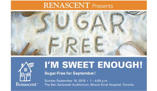 Join us at this public lecture “I’m Sweet Enough” with Dr Robert Lustig and Dr. Nicole Avena