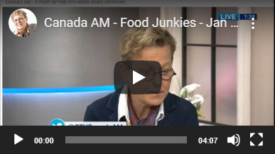 Join Dr Vera Tarman on Canada AM to hear about her new book Food Junkies