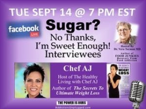 Interview with Chef AJ author of The Secrets to Ultimate Weight Loss