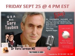 Q&A with Gary Taubes 11-25-20