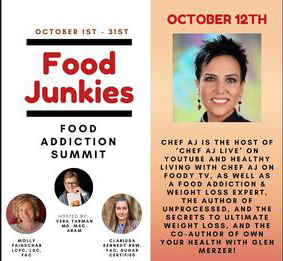 Food Junkies Food Addiction Summit October 12th 2021