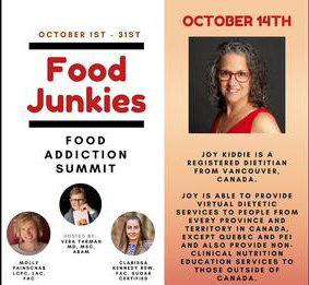 Food Junkies Food Addiction Summit October 14th 2021