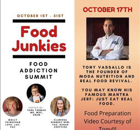 Food Junkies Food Addiction Summit October 17th 2021