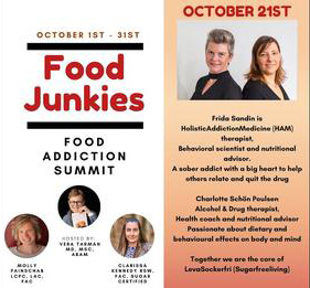 Food Junkies Food Addiction Summit October 21st 2021