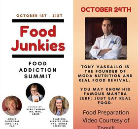 Food Junkies Food Addiction Summit October 24th 2021