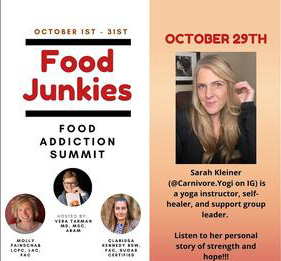 Food Junkies Food Addiction Summit October 29th 2021