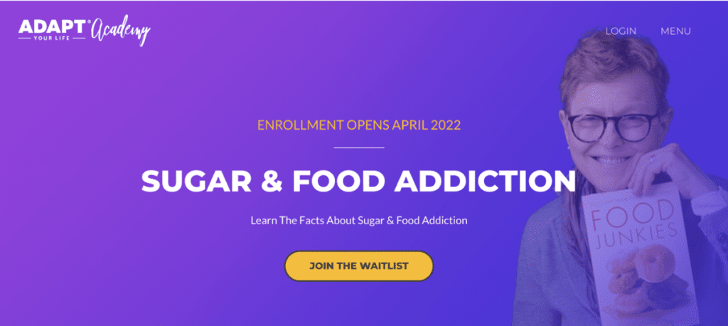 Enroll In Vera's Sugar & Food Addiction Course!