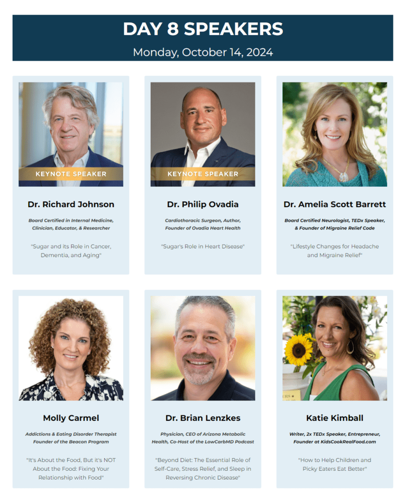 10th Annual Kick Sugar Summit Day 8 Speakers